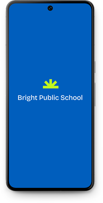 Bright Public School app screen 1