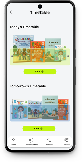 Bright Public School app screen 9